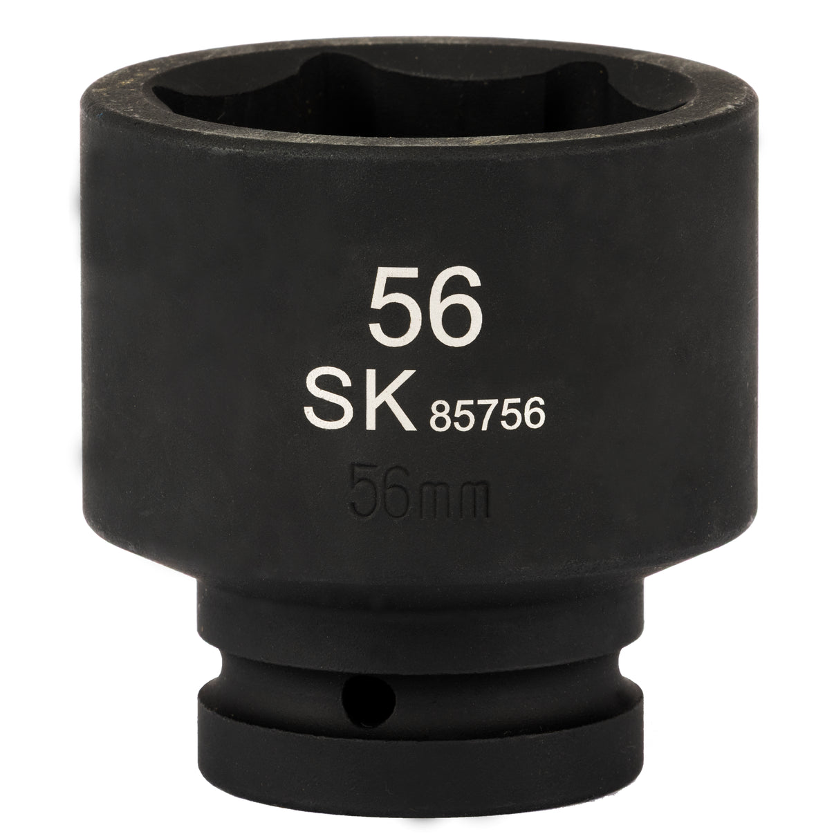 SK85756 - 1" Drive, 6 Point, Shallow Metric Impact Socket, 56mm