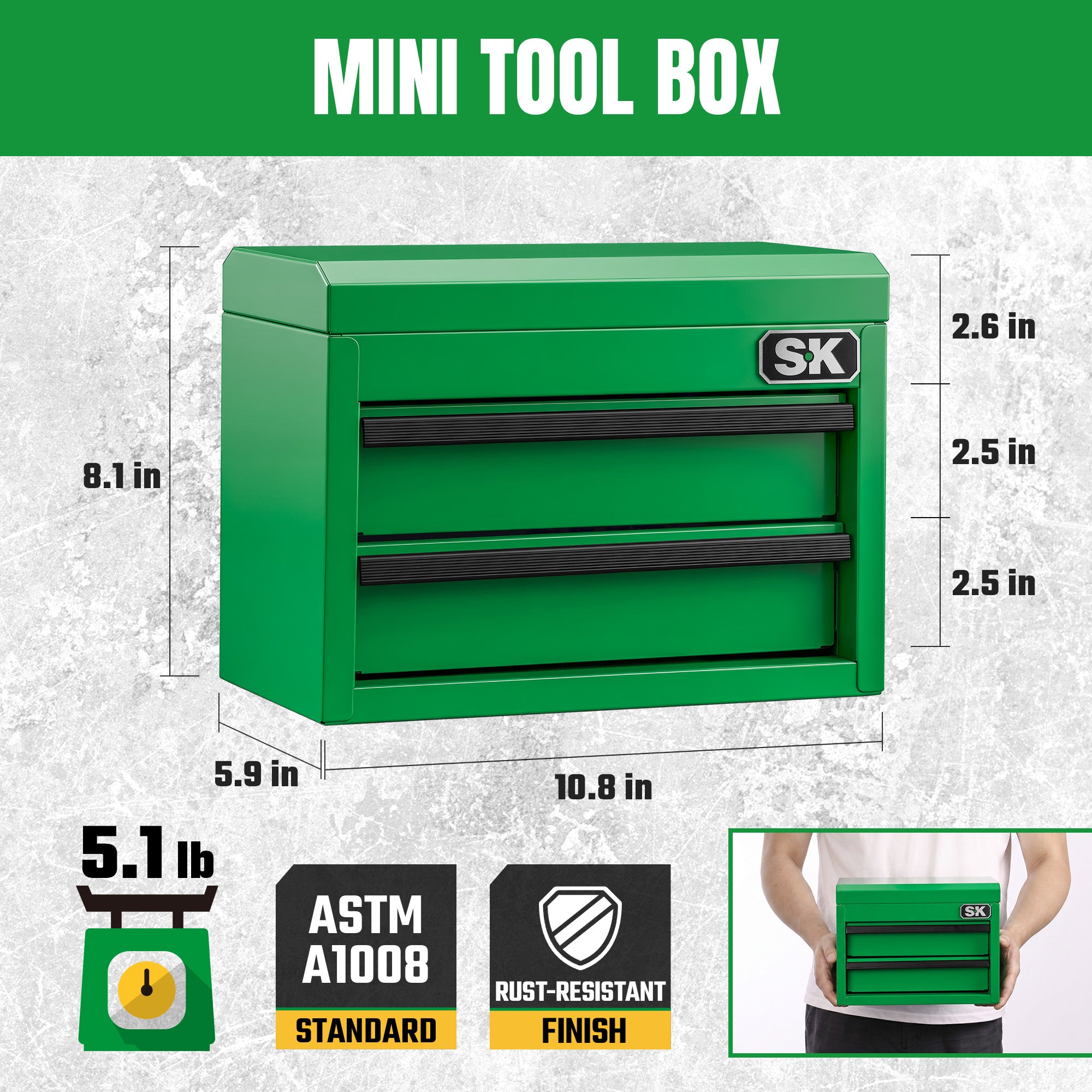Mini Tabletop Toolbox – SK Tools USA, LLC