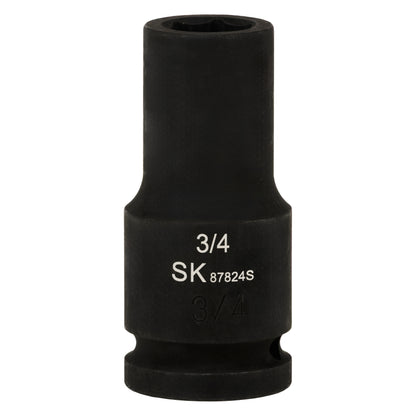 SK87824S - 3/4" Drive, 6 Point, Deep SAE Impact Socket, 3/4"