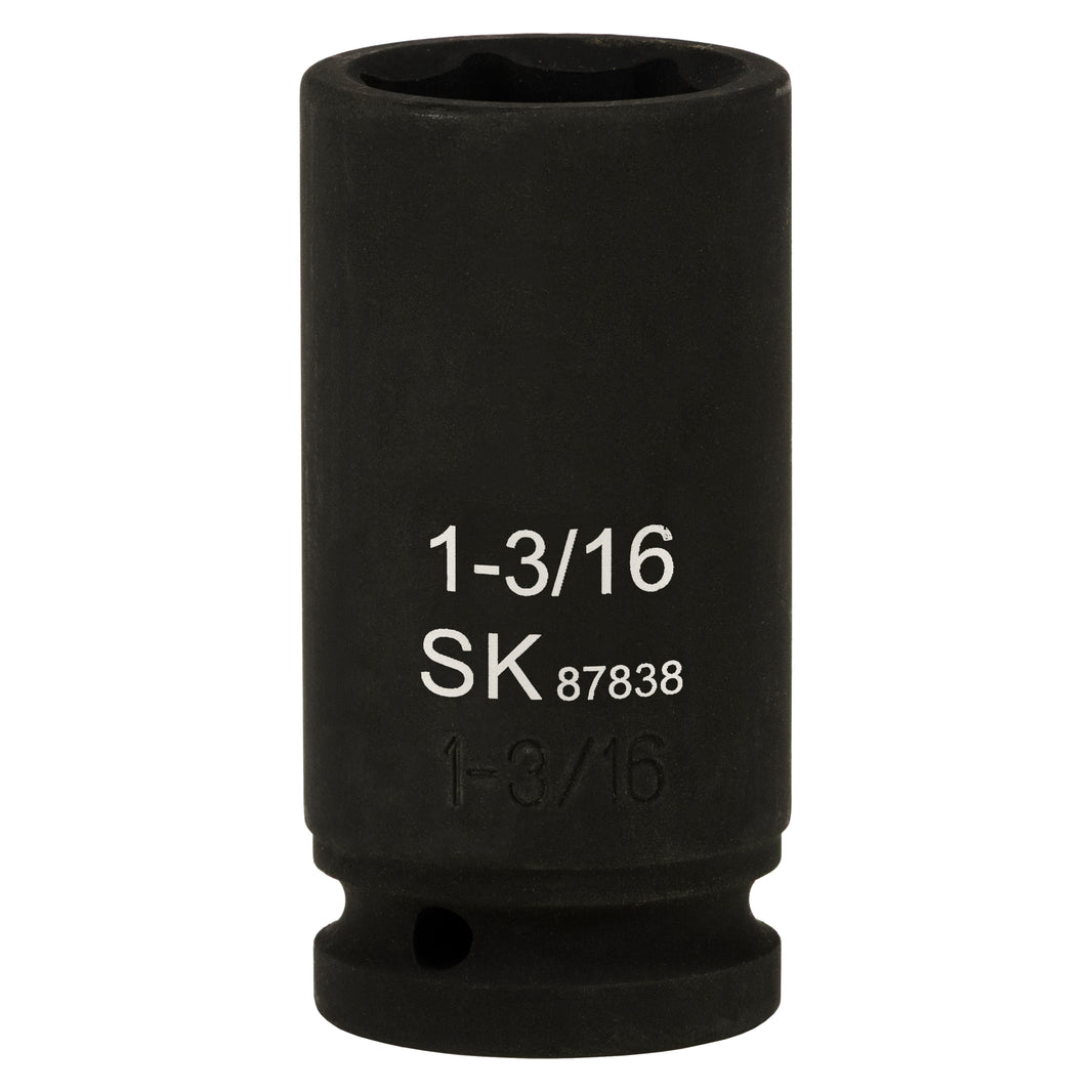 SK87838 - 3/4" Drive, 6 Point, Deep SAE Impact Socket, 1-3/16"