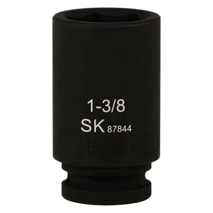 SK87844 - 3/4" Drive, 6 Point, Deep SAE Impact Socket, 1-3/8"