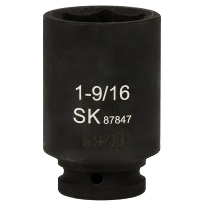 SK87847 - 3/4" Drive, 6 Point, Deep SAE Impact Socket, 1-9/16"