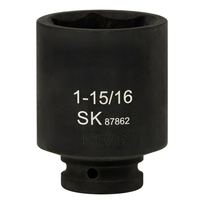 SK87862 - 3/4" Drive, 6 Point, Deep SAE Impact Socket, 1-15/16"