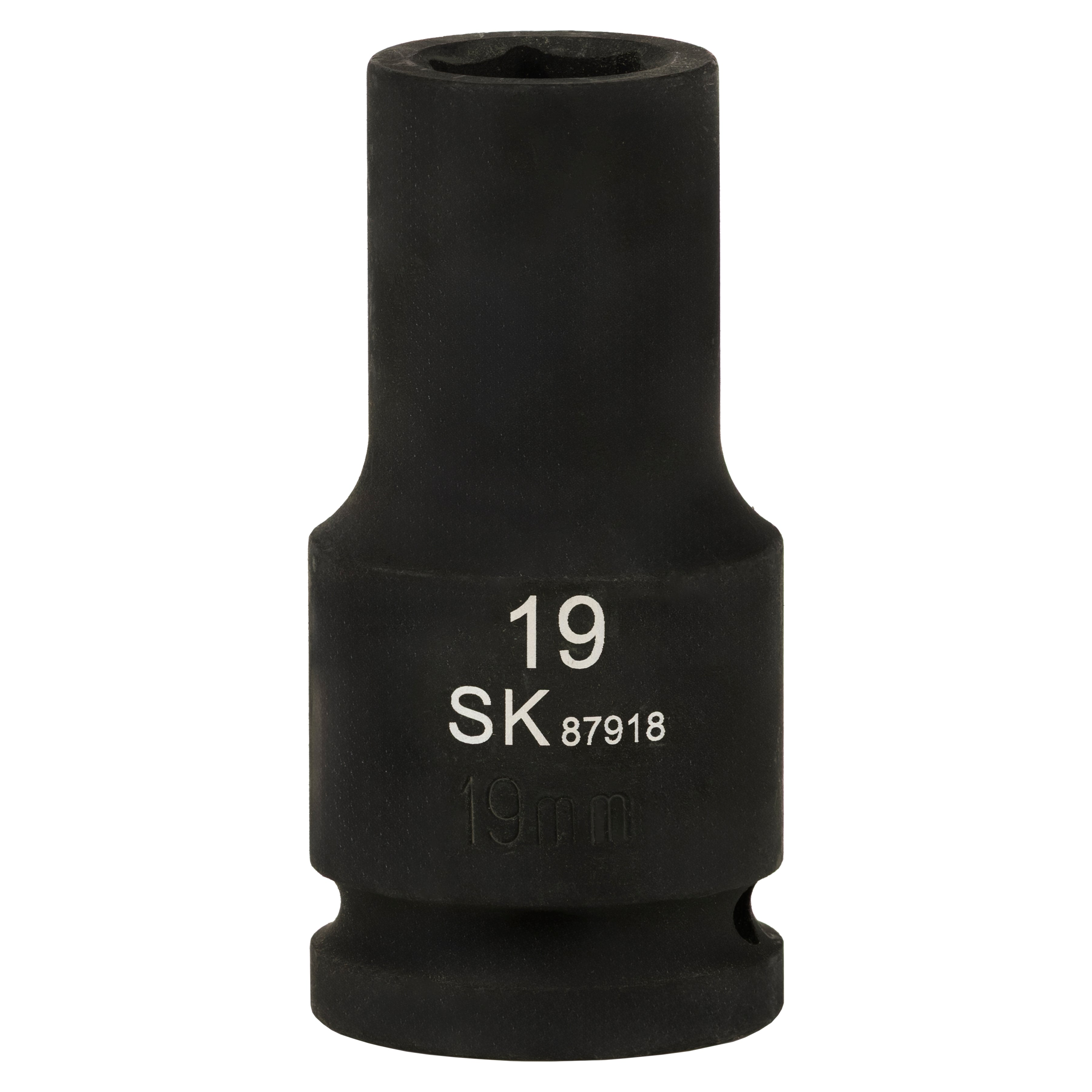 SK87918 - 3/4" Drive, 6 Point, Deep Metric Impact Socket, 19mm