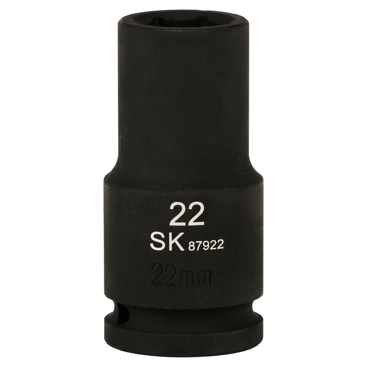 SK87922 - 3/4" Drive, 6 Point, Deep Metric Impact Socket, 22mm