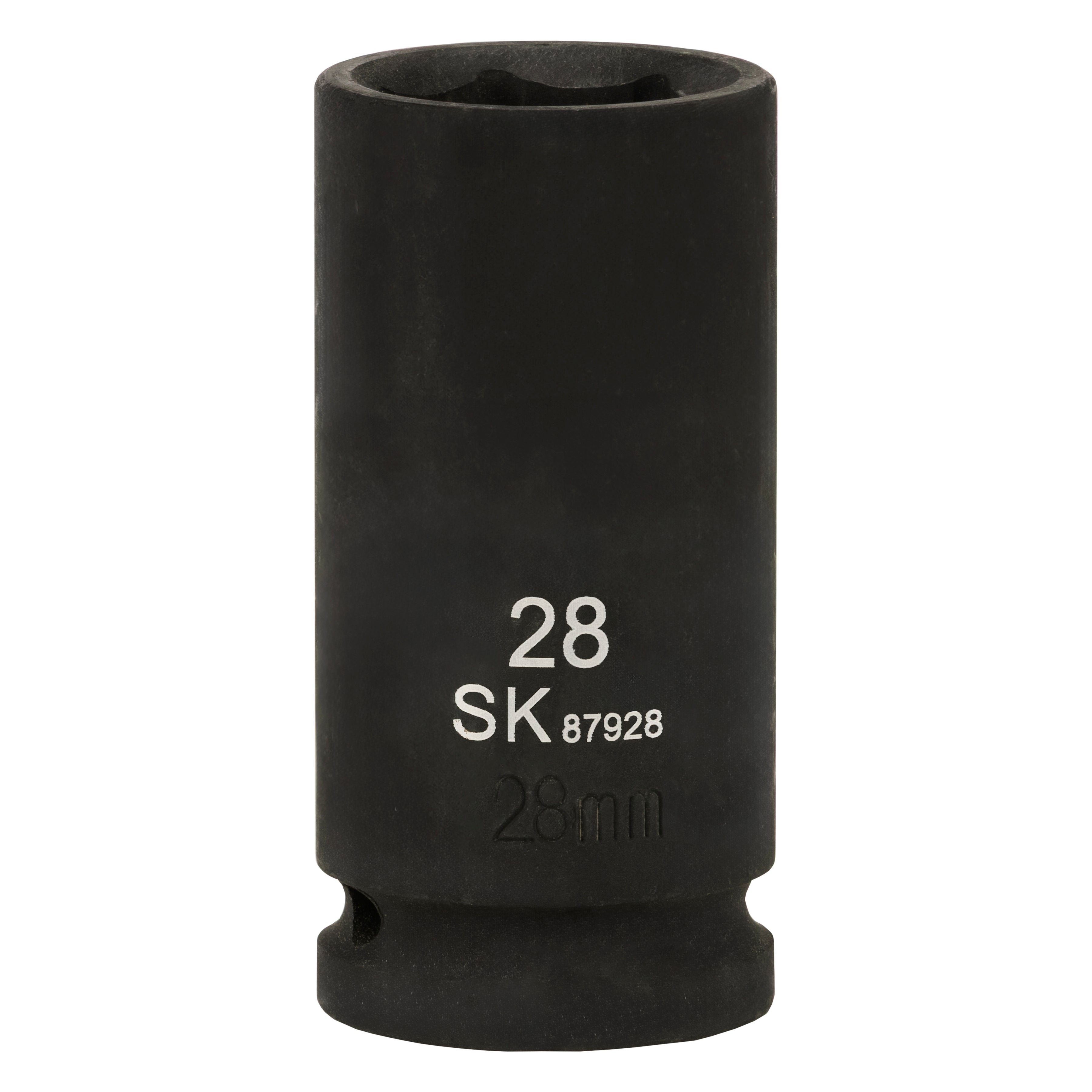 SK87928 - 3/4" Drive, 6 Point, Deep Metric Impact Socket, 28mm