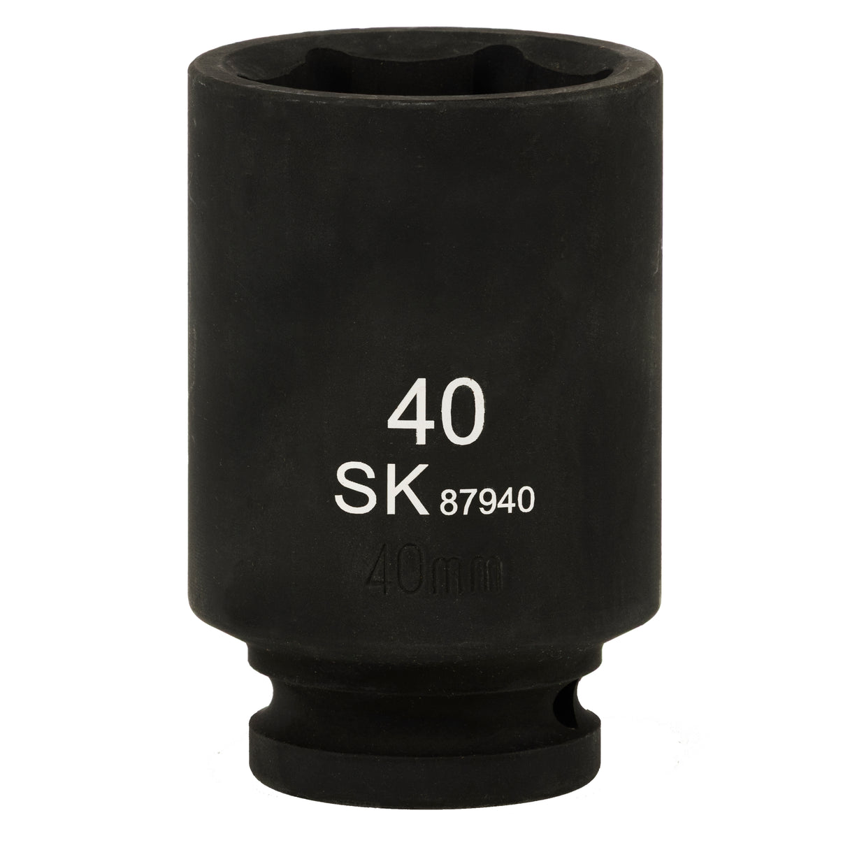 SK87940 - 3/4" Drive, 6 Point, Deep Metric Impact Socket, 40mm