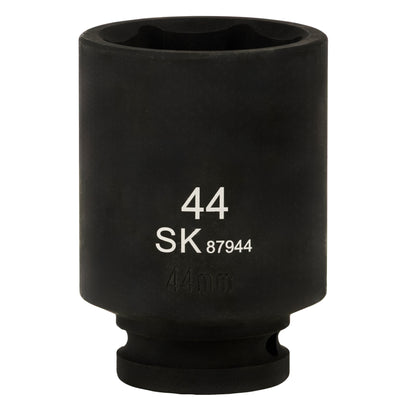 SK87944 - 3/4" Drive, 6 Point, Deep Metric Impact Socket, 44mm