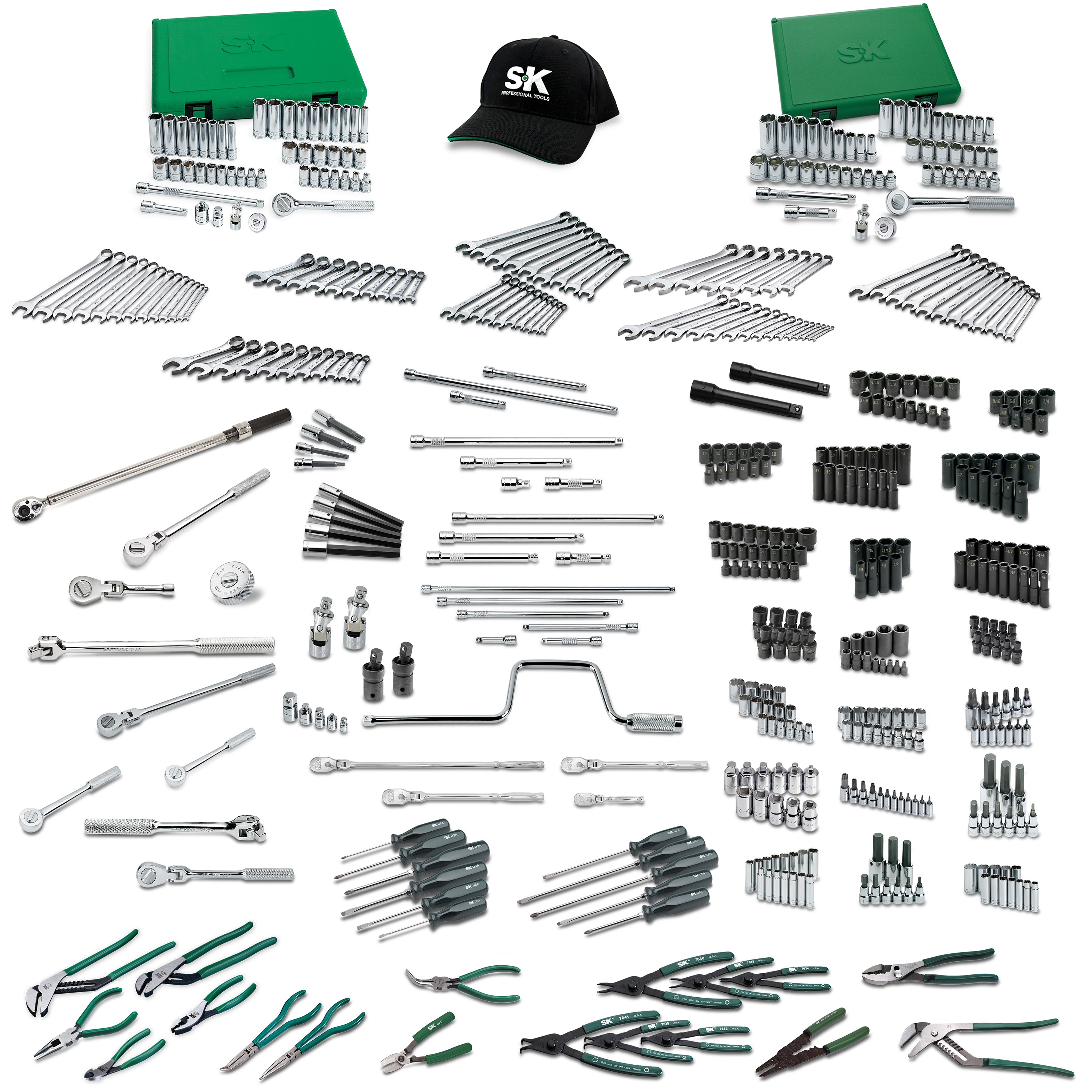 520 Piece Mechanics Complete Tool Set – SK Tools USA, LLC