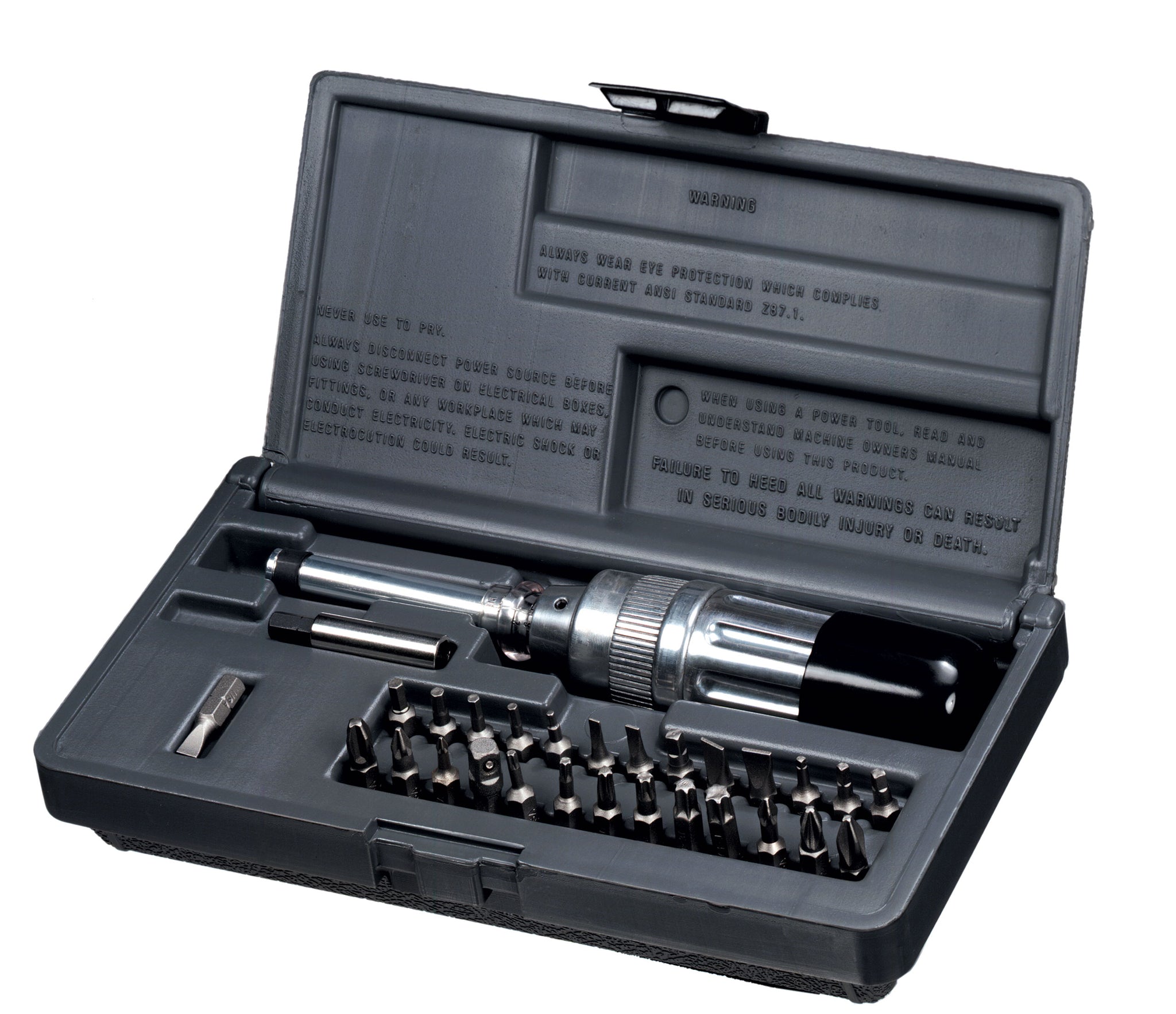 29 Piece Adjustable Torque Screwdriver and Bit Set 36 in. lbs. / 0.2-4 – SK  Tools USA, LLC