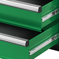 Modular Stackable Storage Toolbox, 3-Drawer: 2 Shallow, 1 Deep