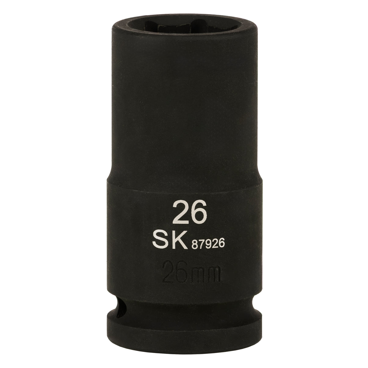 SK87926 - 3/4" Drive, 6 Point, Deep Metric Impact Socket, 26mm