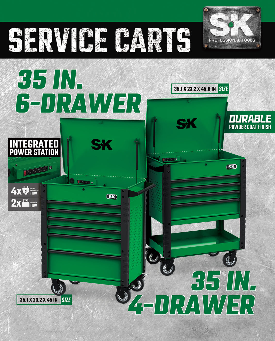 TOOL CARTS – SK Tools USA, LLC