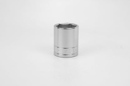 1-1/16" 1/2" Drive 6 Point Fractional Standard Chrome Socket