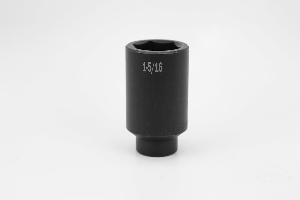 1-5/16" 1/2" Drive 6 Point Deep Fractional Impact Socket