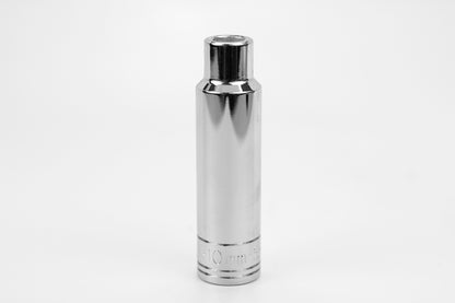 10 mm 1/2" Drive 6 Point Metric Deep Chrome Socket