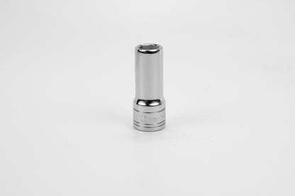 10 mm 3/8" Drive 6 Point Metric Deep Chome Socket
