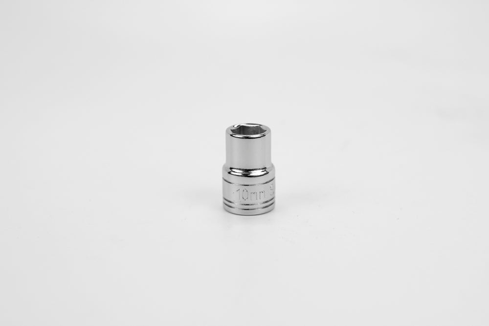 10 mm 3/8" Drive Metric Standard Chrome Socket