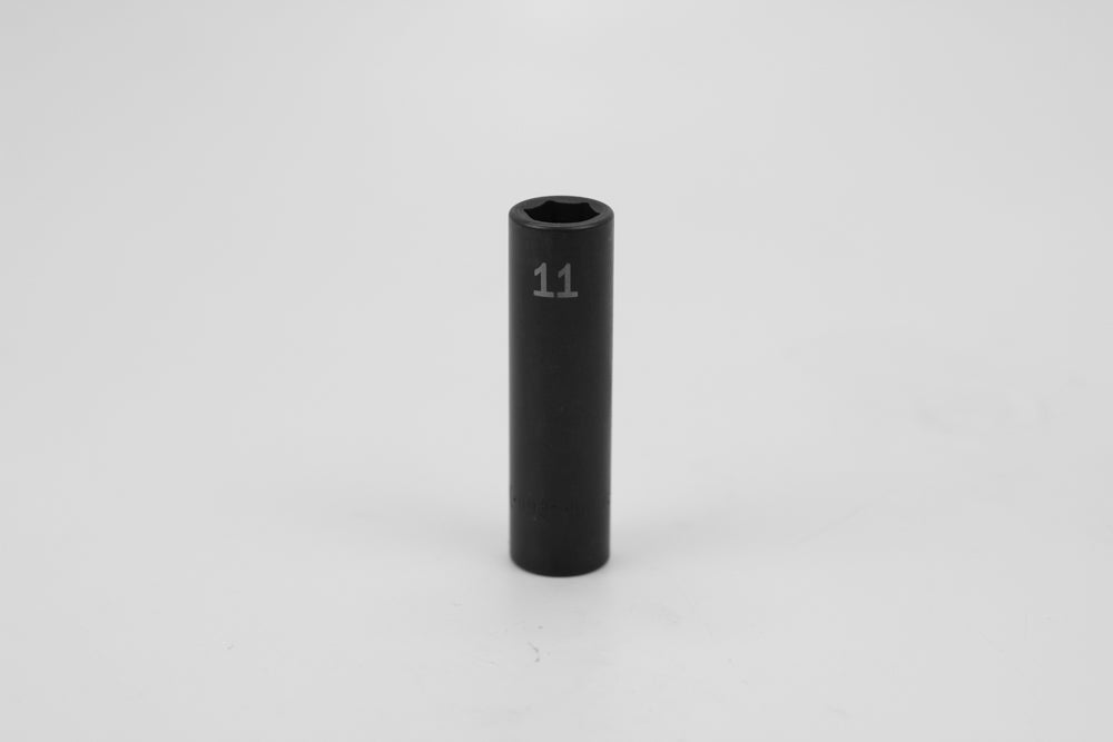 11 mm 3/8" Drive 6 Point Deep Metric Impact Socket