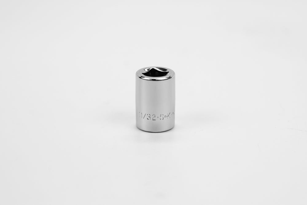 11/32" 3/8" Drive Fractional Female Pipe Plug Socket