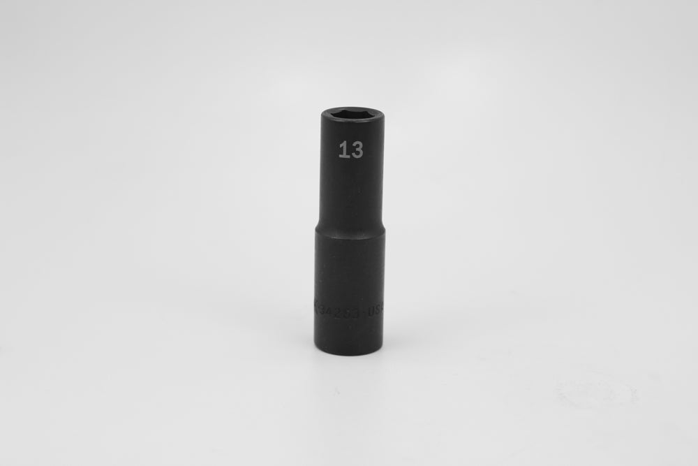 13 mm 1/2" Drive 6 Point Deep Metric Impact Socket
