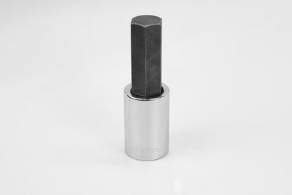 19 mm 1/2" Drive Hex Chrome Bit Socket