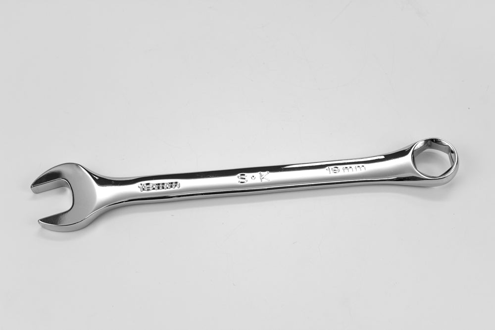19 mm 6 Point Metric Regular Combination Chrome Wrench
