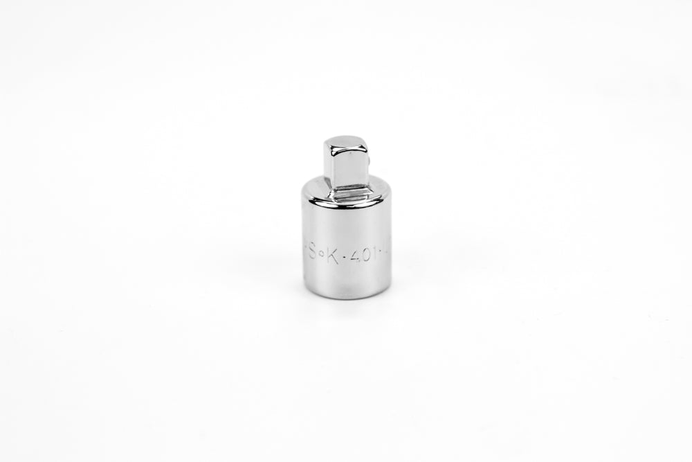 1/2"Female-3/8"Male Drive Chrome Adapter