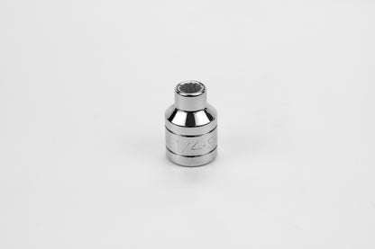 1/4" 3/8" Drive 12 Point Fractional Standard Chrome Socket