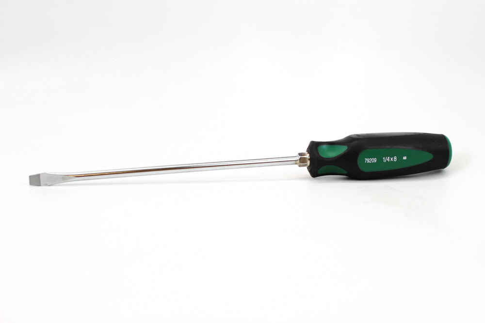 1/4" x 8" CushionGrip Slotted Screwdriver
