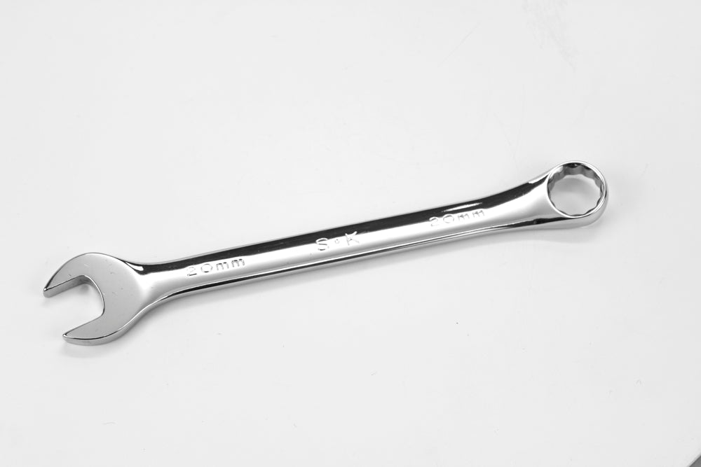 20 mm 12 Point Metric Regular Combination Chrome Wrench