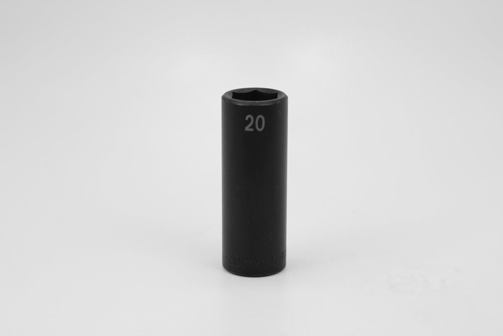 20 mm 1/2" Drive 6 Point Deep Metric Impact Socket