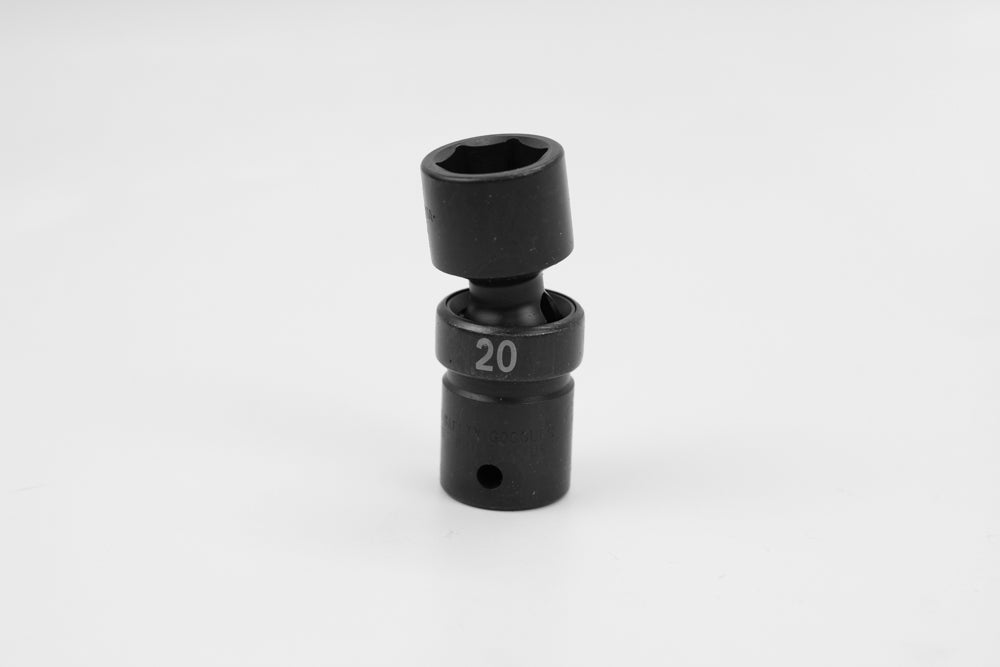 20 mm 1/2" Drive 6 Point Swivel Metric Impact Socket
