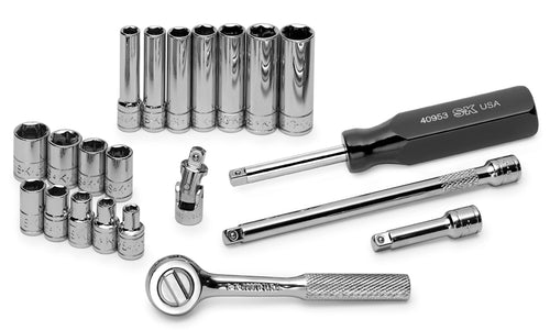 6 Piece 1/4 Drive Chrome Extension Set – SK Tools USA, LLC