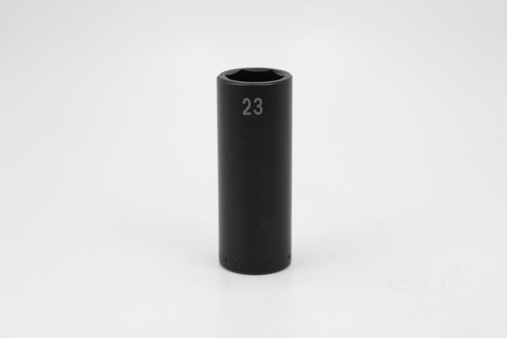23 mm 1/2" Drive 6 Point Deep Metric Impact Socket