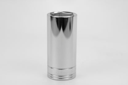 28 mm 1/2" Drive 6 Point Metric Deep Chrome Socket