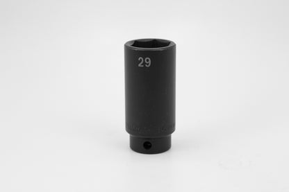 29 mm 1/2" Drive 6 Point Deep Metric Impact Socket
