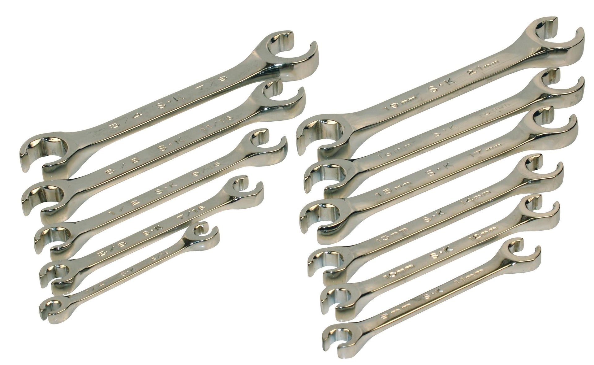 Chiave A Tubo Flare SK Hand Tool F2022 – 5/8 X 11/40,6 Cm, Finitura Superkrome, Made In USA
