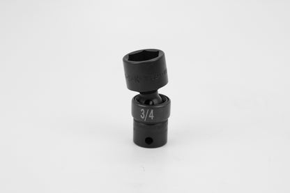 3/4" 3/8" Drive 6 Point Swivel Fractional Impact Socket