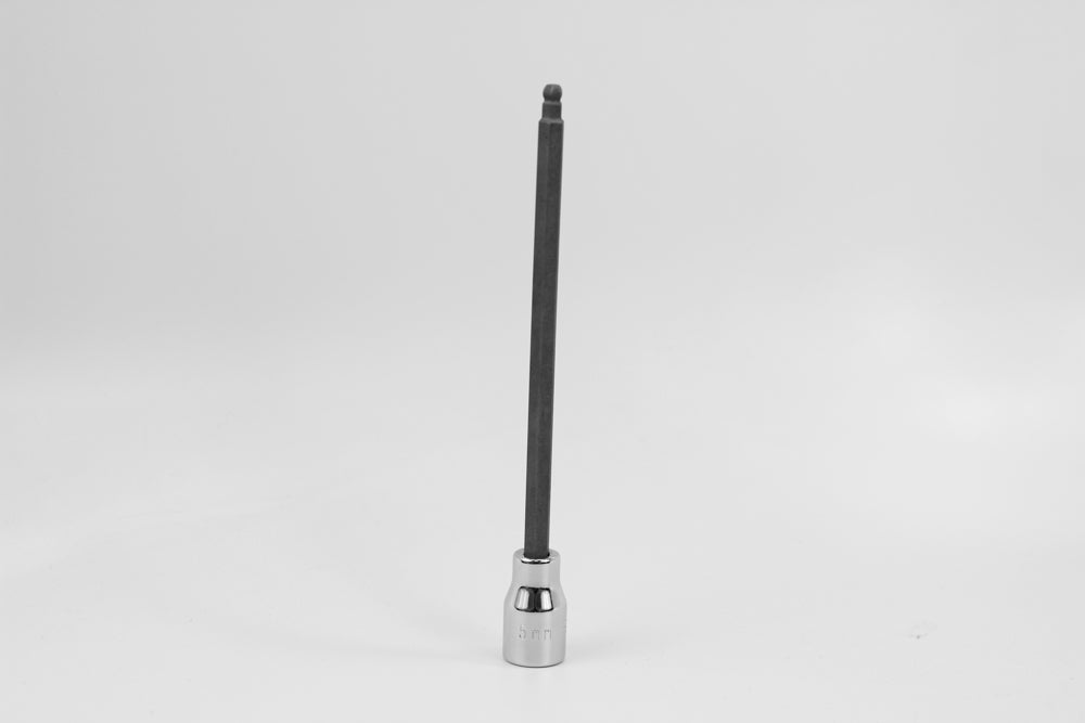 5 mm 3/8" Drive Long Ball Hex Chrome Bit Sockett