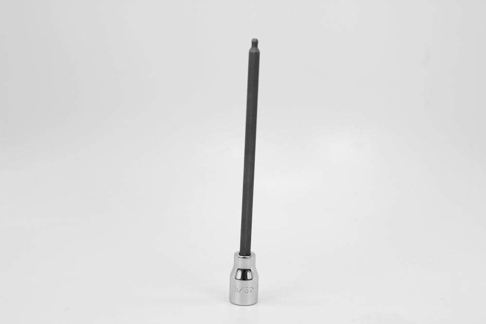 5/32" 3/8" Drive Long Ball Hex Chrome Bit Socket