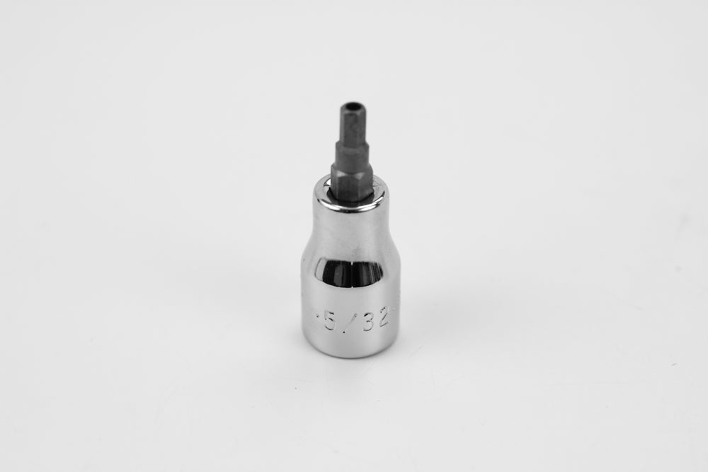 5/32" 3/8" Drive Tamper Proof Hex Chrome Bit Socket