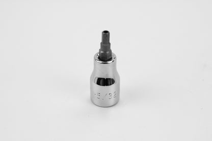 5/32" 3/8" Drive Tamper Proof Hex Chrome Bit Socket