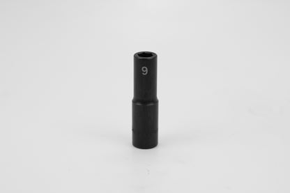 9 mm 3/8" Drive 6 Point Deep Metric Impact Socket