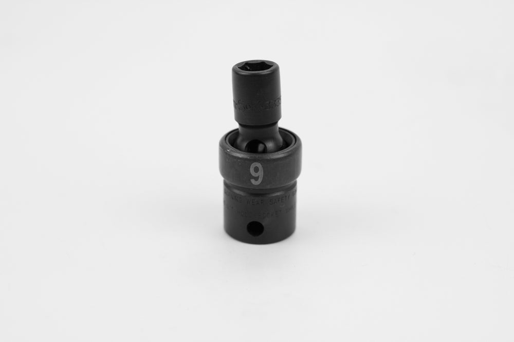 9 mm 3/8" Drive 6 Point Swivel Metric Impact Socket