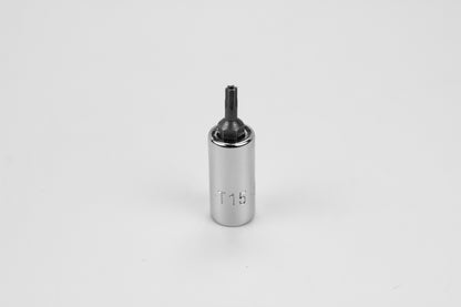 T15 1/4" Drive Tamper-Proof Torx Bit Socket
