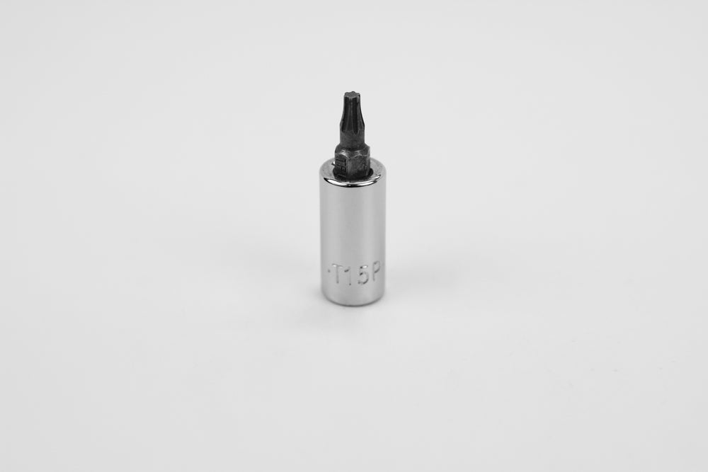 T15 1/4" Drive Torx Plus Chrome Bit Socket