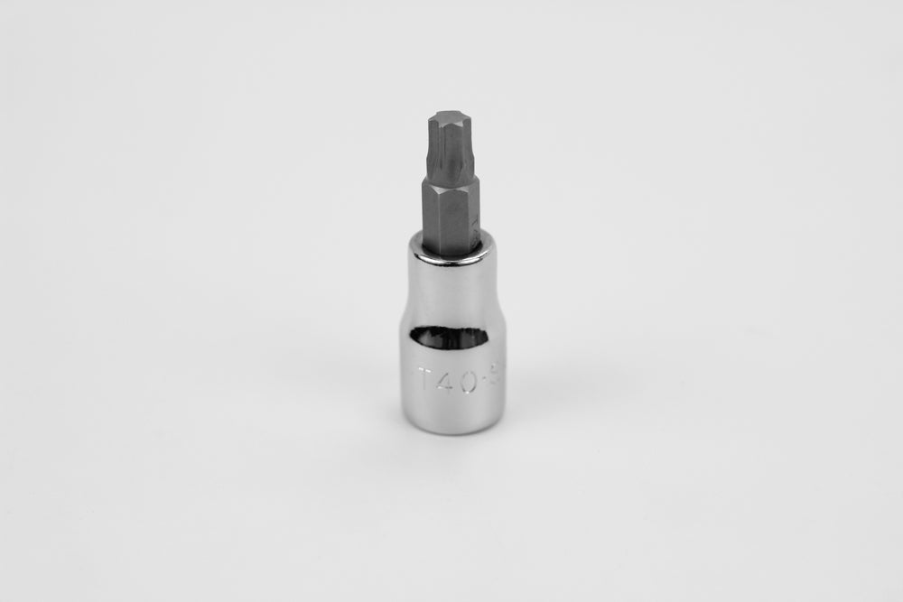 T40 3/8" Drive Torx Chrome Bit Socket