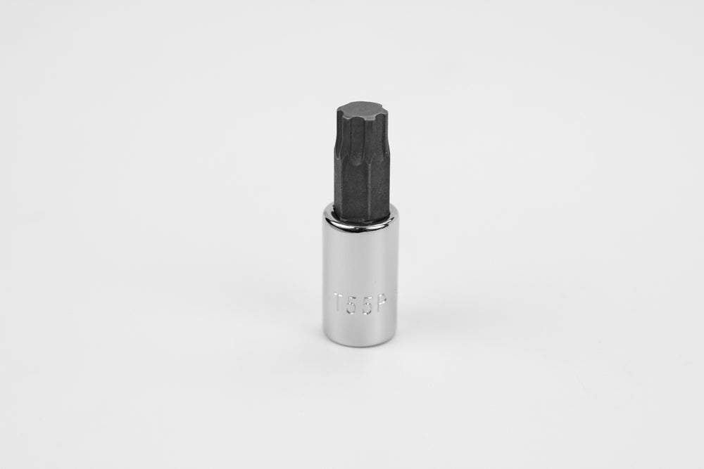 T55 3/8" Drive Torx Plus Chrome Bit Socket