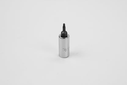 T8 1/4" Drive Tamper-Proof Torx Bit Socket